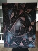 olieverf schilderij 110cm 150cm, Antiek en Kunst, Kunst | Schilderijen | Abstract, Ophalen