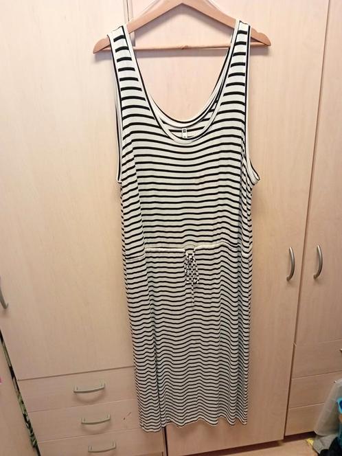 Prachtige lange jurk van de Hema maat XL, Kleding | Dames, Grote Maten, Zo goed als nieuw, Jurk, Wit, Ophalen of Verzenden