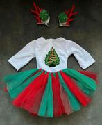 Nieuw kerst set voor babyborn pop jurk rok trui kleding, Ophalen of Verzenden, Nieuw, Babypop