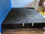 200 x 220 electric box spring, or 2 x 100x 220, Ophalen, Zwart, Tweepersoons, Zo goed als nieuw