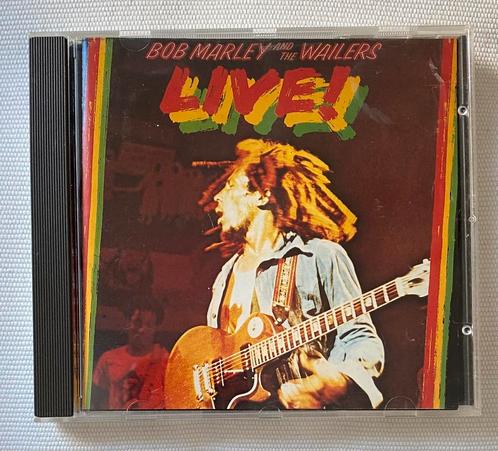 BOB MARLEY & THE WAILERS - Live! ( 1990 REGGAE CD EU ), Cd's en Dvd's, Cd's | Reggae en Ska, Zo goed als nieuw, Verzenden