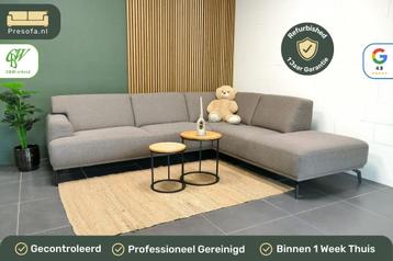 Montel Hoekbank Bruin grijs Marvel [Refurbished] beschikbaar voor biedingen