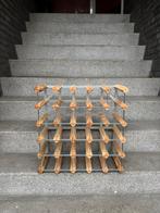 Houten wijnrek / scandinavisch design, Huis en Inrichting, Woonaccessoires | Wijnrekken, Ophalen, Gebruikt, 15 tot 25 flessen