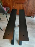 2x metalen x tafelpoten, Huis en Inrichting, Ophalen, Gebruikt