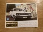 Vauxhall Cresta Brochure -, Ophalen of Verzenden, Gelezen