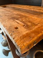 Industriële oude Timmermanswerkbank, Antiek en Kunst, Ophalen