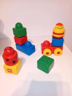 Lego primo. Leuke set met karretje en twee rammelaars., Lego Primo, Gebruikt, Ophalen of Verzenden, Losse stenen
