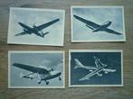 4 kaartjes vliegende vleugels Niemeijer's Album vliegtuigen, Ophalen of Verzenden, Voor 1920