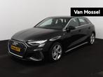 Audi A3 Sportback 30 TFSI S edition | Automaat | S-Line | Na, Auto's, Stof, Zwart, Origineel Nederlands, Bedrijf
