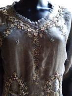 Prachtige lange jurk uit India, Kleding | Dames, Jurken, Lange jurk Handmade, Verzenden, Gedragen, Onder de knie