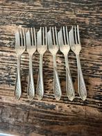 6 oude vintage gebakvorkjes, Ophalen of Verzenden