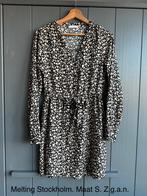 Mooie Melting Stockholm Jurk - Maat S, Zwart, Ophalen of Verzenden, Zo goed als nieuw, Maat 36 (S)