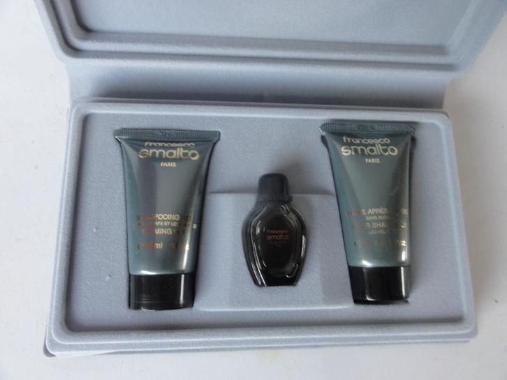 3 verschillende miniatuur geschenkverpakkingen : Gianfranco, Verzamelen, Parfumverzamelingen, Nieuw, Miniatuur, Gevuld, Verzenden