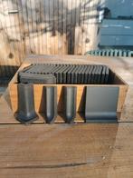 Winckelmans Zwart 10x10 plint en hoek, Doe-het-zelf en Verbouw, Tegels, Ophalen, Gebruikt, Minder dan 20 cm, Minder dan 20 cm