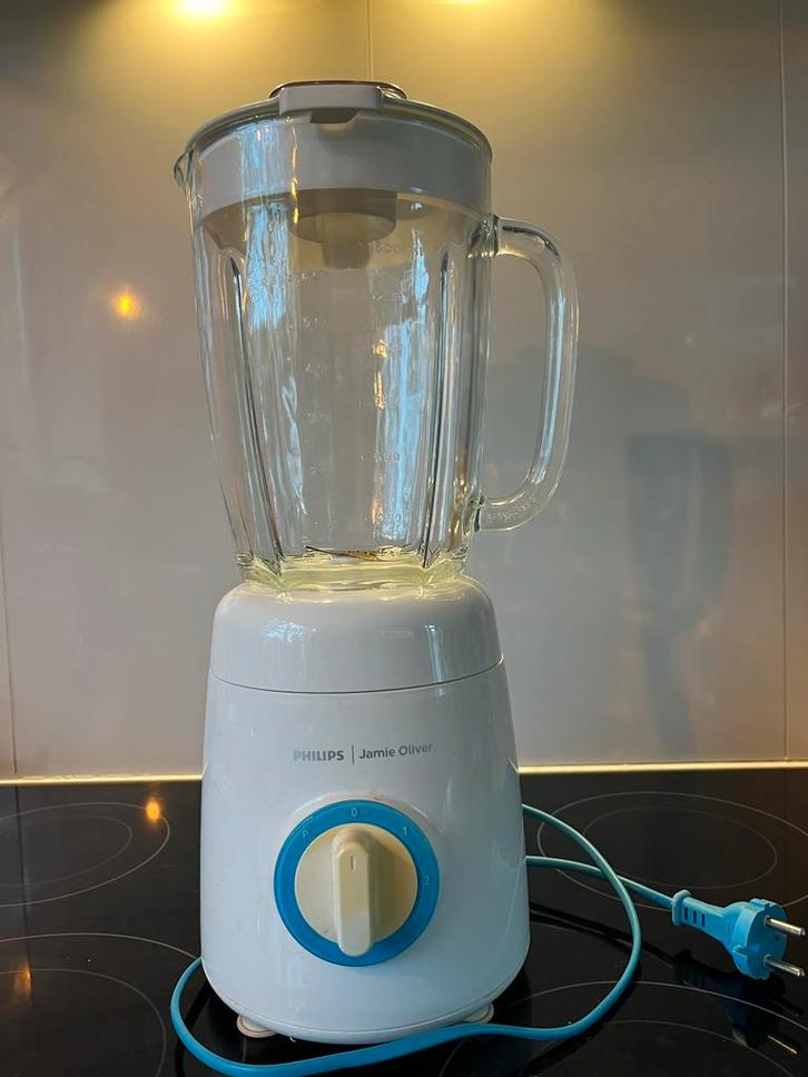 Philips Jamie Oliver Blender - ZGAN, Witgoed en Apparatuur, Blenders, Zo goed als nieuw, Blender, Ophalen
