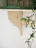 Frans Regaal / Wandplank met oudwit Patina, Ophalen, Gebruikt