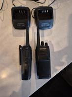 Kenwood Portofoons (2 stuks) met laders, Telecommunicatie, Ophalen, Gebruikt