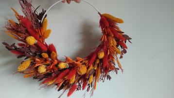 Droogbloemen krans DIY workshop!  beschikbaar voor biedingen