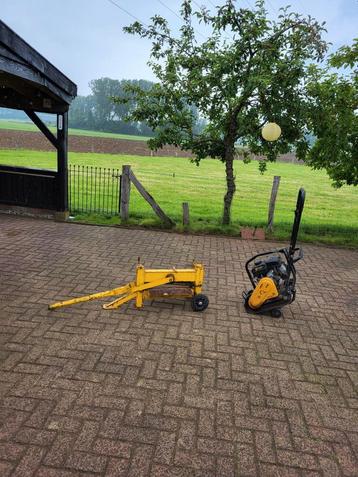 Trilplaat en knipper verhuurCementmolen verhuur  beschikbaar voor biedingen