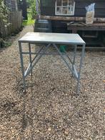Industrieel tafeltje, Antiek en Kunst, Antiek | Meubels | Tafels, Ophalen