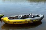 Opblaas kano Intex K2 explorer, Met peddels, Kajak, Twee personen, Ophalen of Verzenden