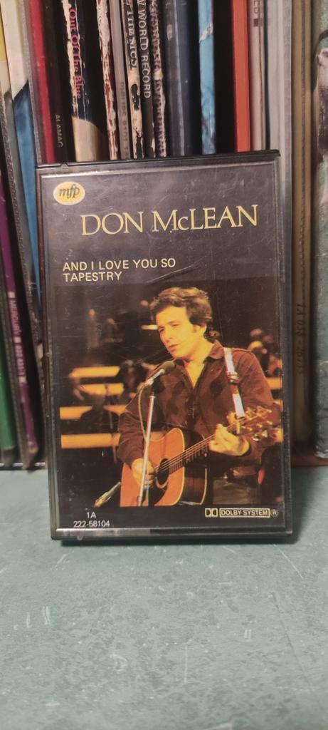 Don McLean - Tapestry, Cd's en Dvd's, Cassettebandjes, Gebruikt, Origineel, Pop, 1 bandje, Ophalen of Verzenden