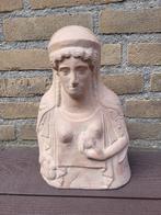 Griekse terracotta buste, Antiek en Kunst, Ophalen of Verzenden