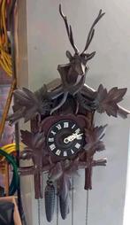 GROTE koekoeksklok jachtklok ca. 1900, Antiek en Kunst, Antiek | Klokken, Ophalen of Verzenden