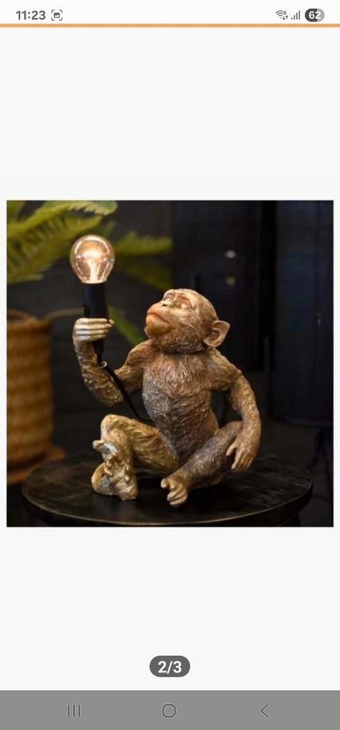 Aap Lamp - Uniek Design!, Antiek en Kunst, Antiek | Lampen, Ophalen