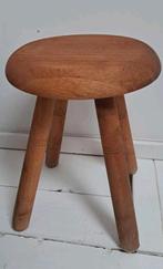 Vintage houten krukje, Ophalen of Verzenden, Zo goed als nieuw, Hout