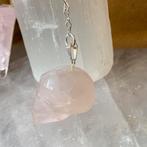 Rozenkwarts pendel schedel skull inzicht magie, Sieraden, Tassen en Uiterlijk, Edelstenen, Ophalen of Verzenden, Nieuw