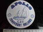 sticker apollo zandvoort holland czt logo zeilboot, Verzamelen, Stickers, Verzenden, Zo goed als nieuw, Bedrijf of Vereniging