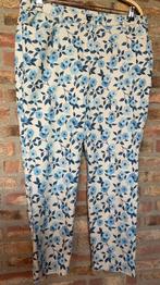 Nieuw! Avena super mooie broek blauw wit bloemen mt 46, Blauw, Maat 46/48 (XL) of groter, Nieuw, Ophalen of Verzenden