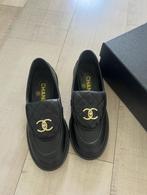 Zwarte chanel loafers, Kleding | Dames, Schoenen, Ophalen of Verzenden, Zo goed als nieuw, Instappers, Zwart