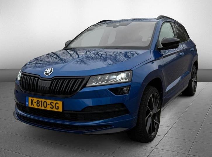 Skoda Karoq 1.5 TSI Sportl. Bus.trekhaak (bj 2021), Auto's, Skoda, Bedrijf, Te koop, Karoq, ABS, Achteruitrijcamera, Adaptive Cruise Control