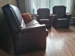 bank en 2 fauteuils, Ophalen, Gebruikt, Klassiek, 150 tot 200 cm
