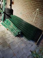 Tuinafscheiding/hekwerk, Ophalen, Met poort, Gebruikt, Enkelstaafmat hekwerk