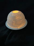 Bernardaud Limoges waxinelichthouder Japanse tuin, Ophalen of Verzenden, Zo goed als nieuw, Porselein, Overige typen