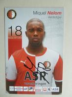 Spelerskaart.  Miquel.Nelom. Feyenoord   2011/2012, Verzamelen, Sportartikelen en Voetbal, Ophalen of Verzenden, Zo goed als nieuw