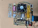 ASUS P5L-MX Pent D, 2,8Ghz, Computers en Software, Moederborden, Gebruikt, DDR, Micro-ATX, Intel
