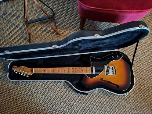 Fender Telecaster '69 thinline reissue MIM, Muziek en Instrumenten, Snaarinstrumenten | Gitaren | Elektrisch, Gebruikt, Semi-solid body