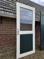 Mooie hardhouten buitendeuren, Doe-het-zelf en Verbouw, Kozijnen en Schuifpuien, Deurkozijn, Zo goed als nieuw, 150 tot 225 cm