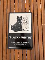 Black & White Whisky Reclamebord, Ophalen
