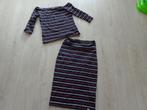 leuke offshoulder shirt en rok van SUPERDRY, maat M/L, Kleding | Dames, Rokken, Ophalen of Verzenden, Zo goed als nieuw, Maat 38/40 (M)