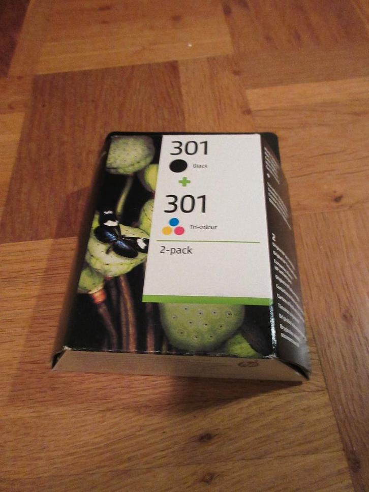 HP 301 ZWART & KLEUR, originele inktcartridges, NIEUW, Computers en Software, Printerbenodigdheden, Nieuw, Cartridge, Ophalen of Verzenden