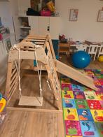 Klimrek met Glijbaan en Schommel, Kinderen en Baby's, Speelgoed | Buiten | Speeltoestellen, Ophalen, Zo goed als nieuw, Glijbaan