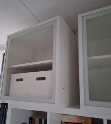 Ikea Besta kastjes met glazen deurtjes - afbeelding 3