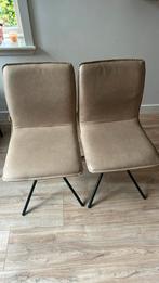 2 eetkamer stoelen, Huis en Inrichting, Stoelen, Ophalen, Kunststof, Gebruikt, Twee