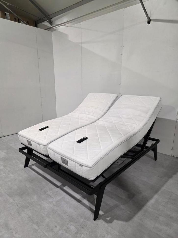 Auping Original Elektrisch Bed 160x200 2M, Huis en Inrichting, Slaapkamer | Bedden, Tweepersoons, 160 cm, 200 cm, Metaal, Verstelbaar
