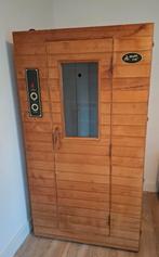 Healthcab infrarood sauna cederhout geschikt voor 2 personen, Ophalen, Gebruikt, Infrarood, Complete sauna